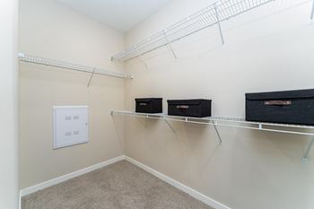 Walk-in closets